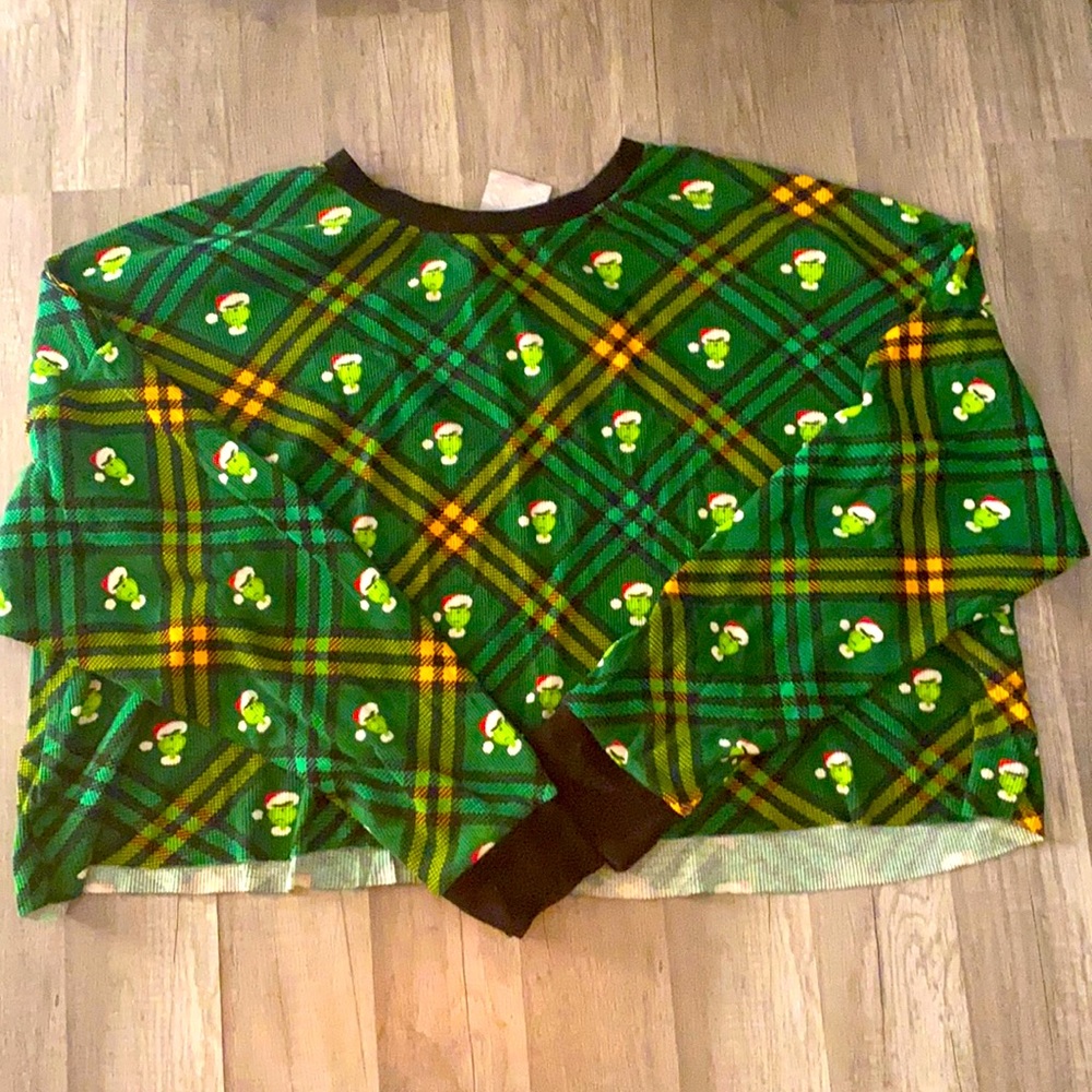 The Grinch Plus Size CropTop 3x